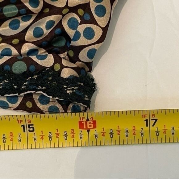 The Limited Tan Brown 100% Silk Y2K Feminine Soft Girl Skirt NWOT Size 10 - Picture 11 of 11